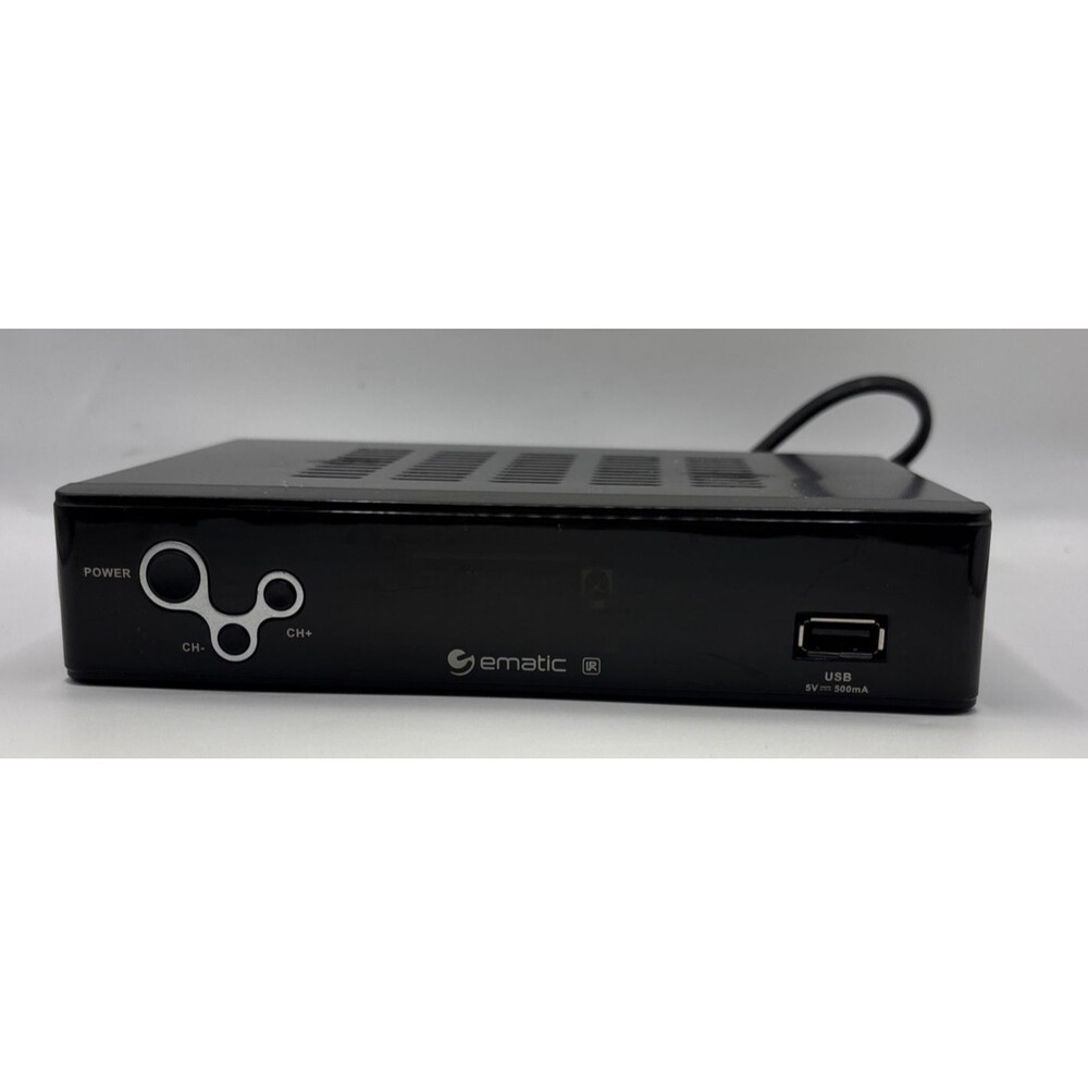 EMATIC AT103B Digital Converter Set Top Box No Remote